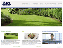 Tablet Screenshot of icl-polska.com
